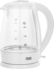 Teesa TSA1511W Elektrische glazen waterkoker inhoud 1