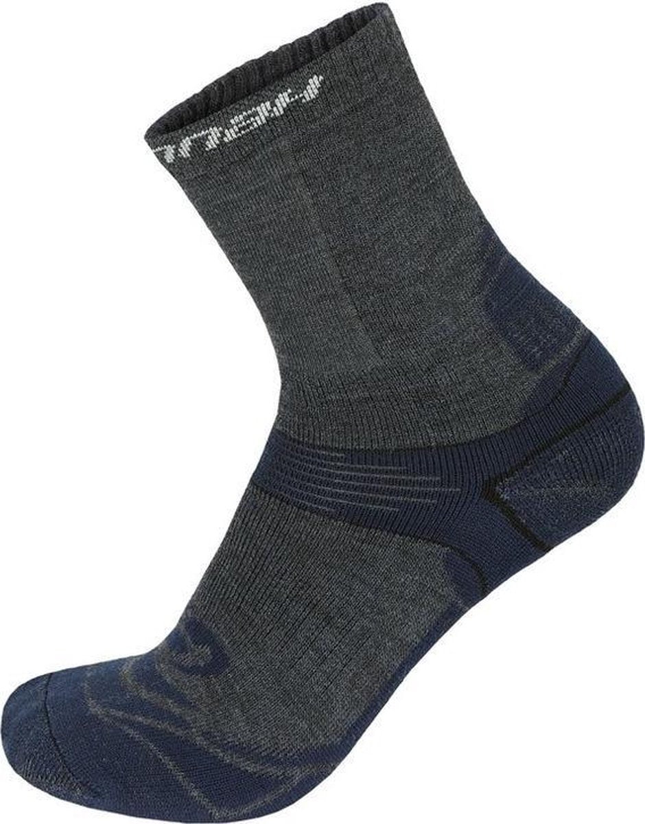 Hannah Sokken Walk Heren Wol Donkerblauw Maat M