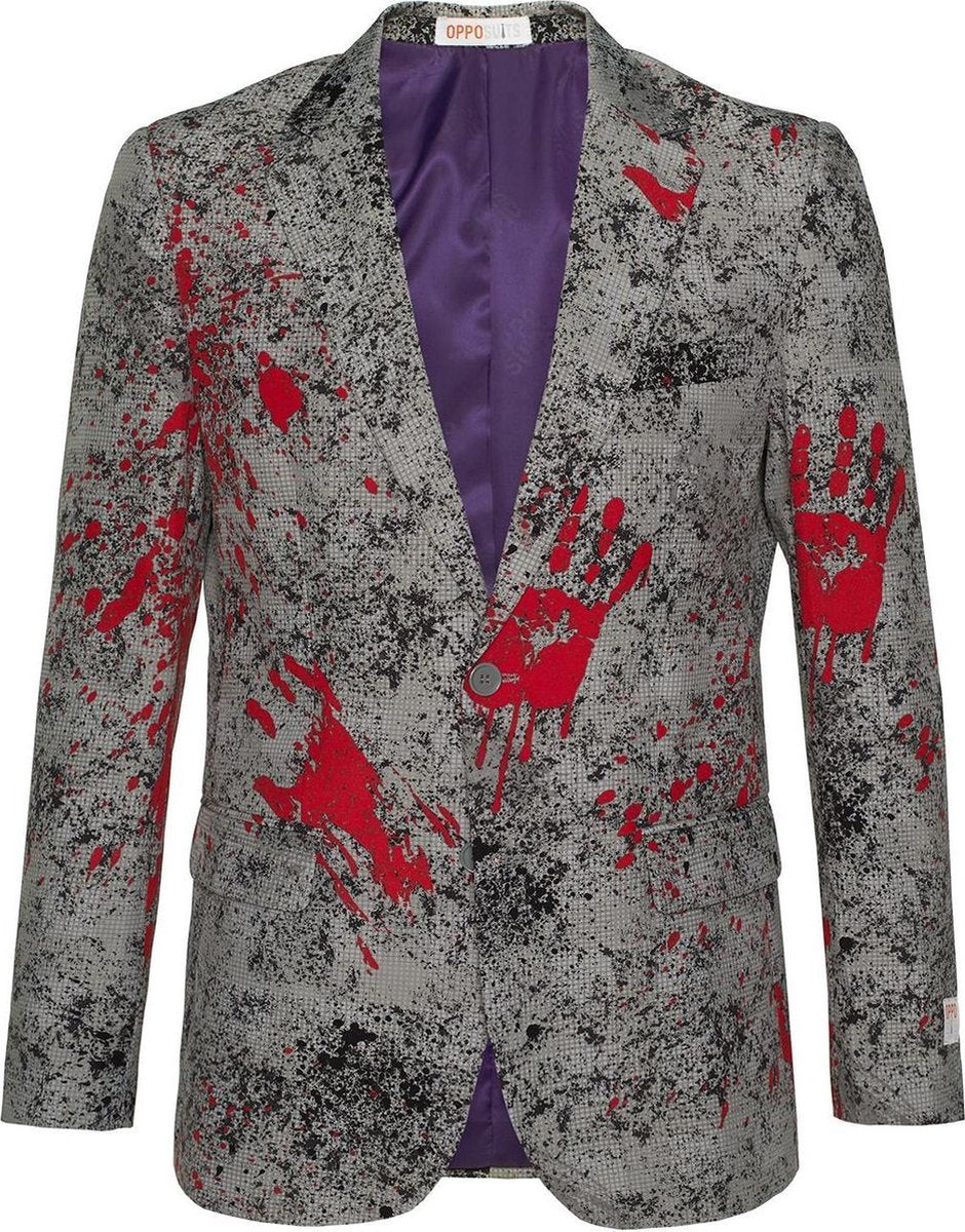 OppoSuits - Zombiac - Heren Carnavals Zombie Blazer - Maat 58