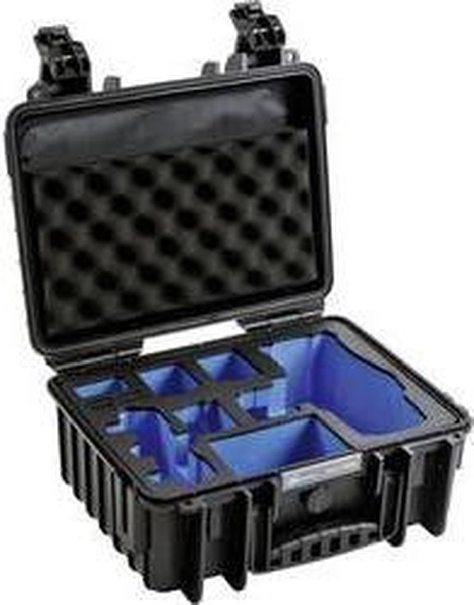 B&W Outdoor.cases Type 3000 black / DJI Mavic 2 pro/zoom inlay V2