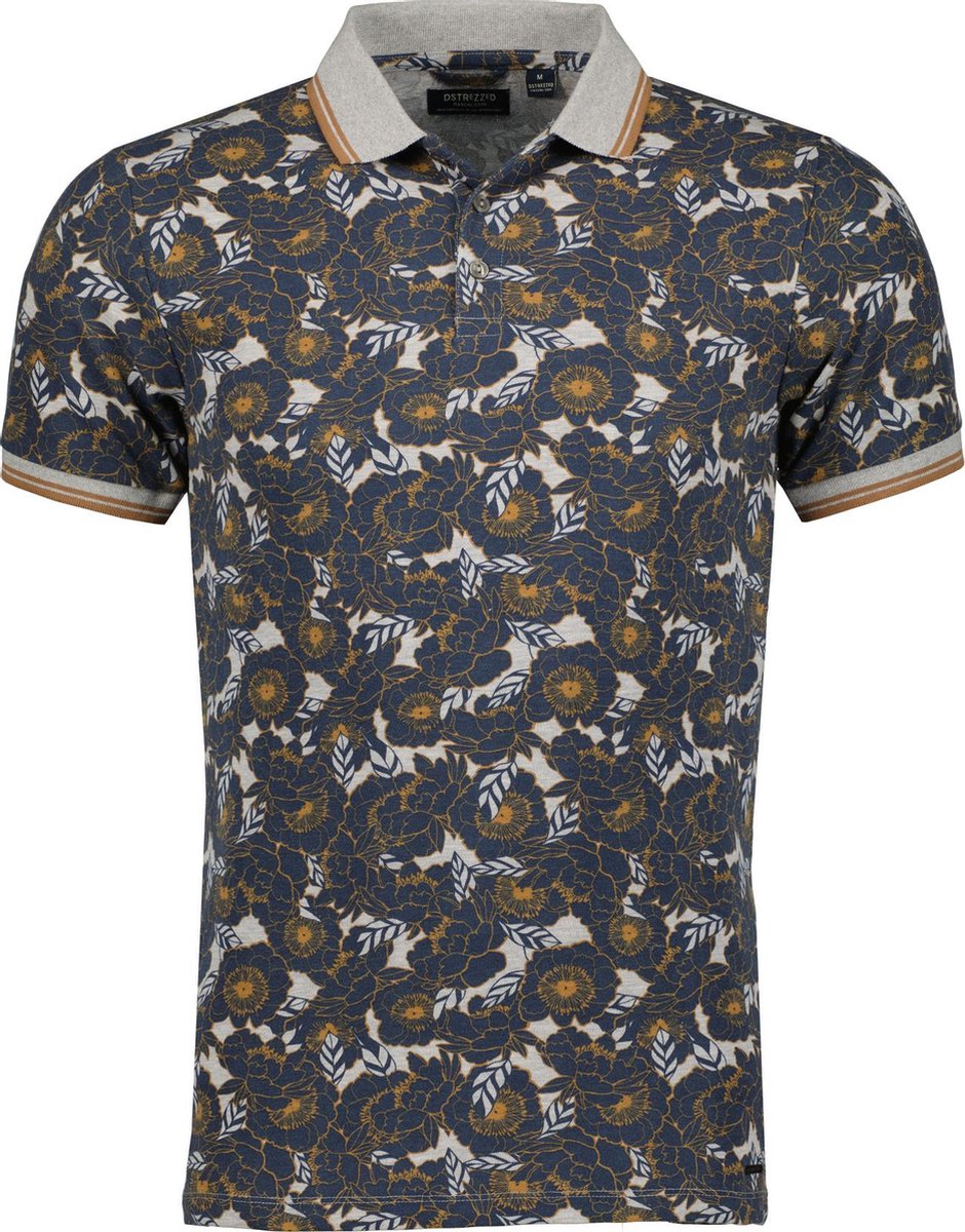 Dstrezzed Polo - Slim Fit - Grijs - L