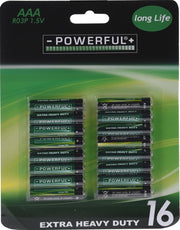JAP AAA Batterijen - 16 stuks - 1.5V