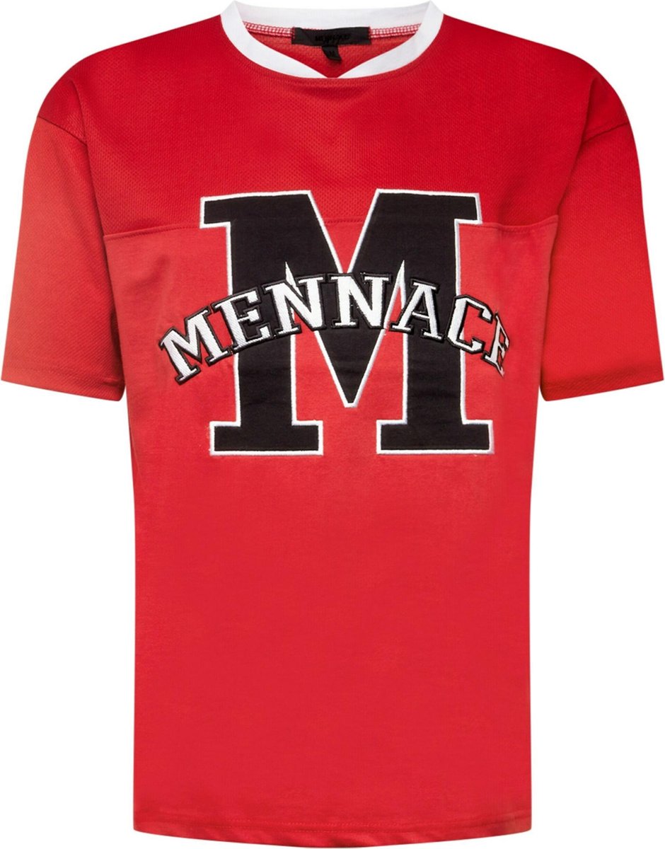Mennace shirt Zwart-M