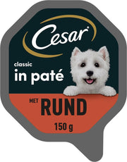 Cesar Classic Paté -  Rund - Hondenvoer - 14 kuipjes à 150g