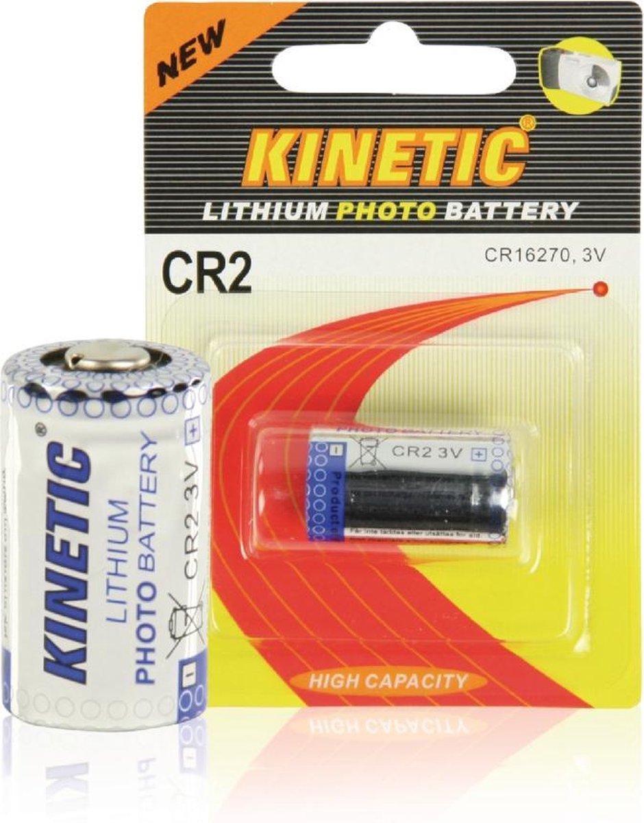 Kinetic Cr2 Cr2 Lithium Foto Batterij 3 V 600 Mah 1-blister