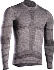 Iron-ic Sportshirt Thermo Heren Polyamide Grijs Maat Xxl