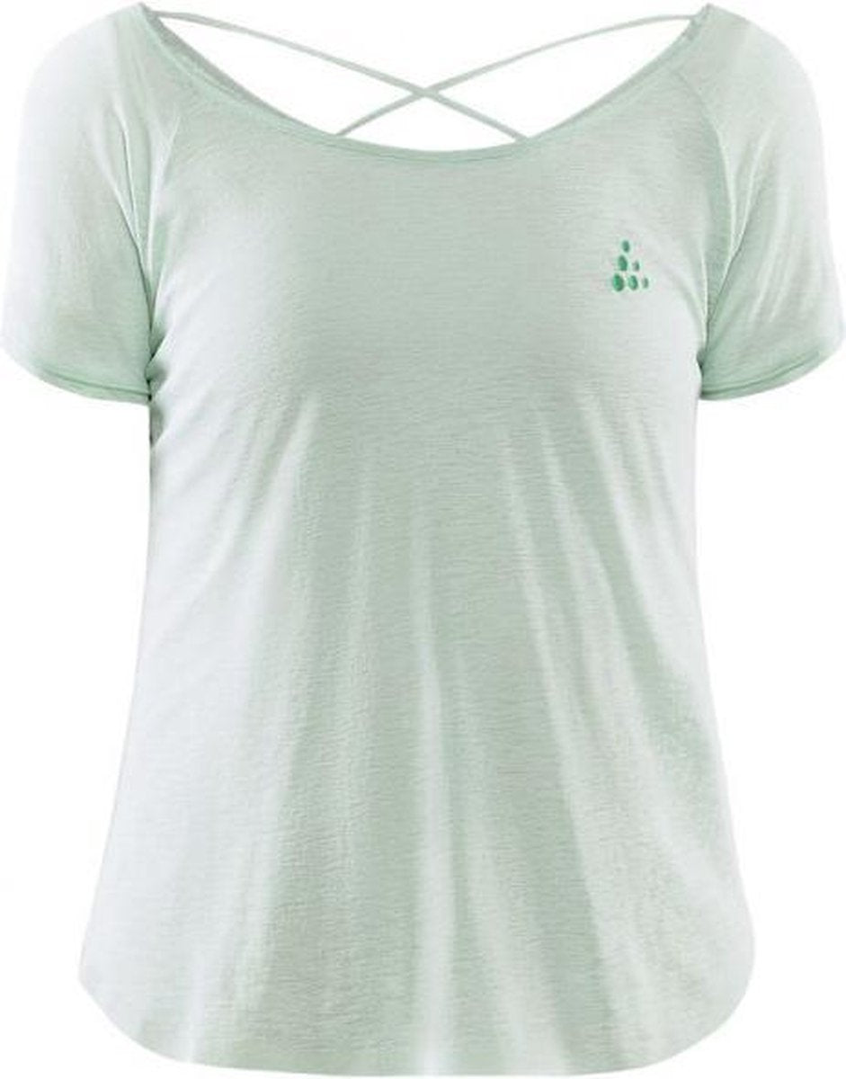 Craft Sportshirt Mintgroen Dames Maat S