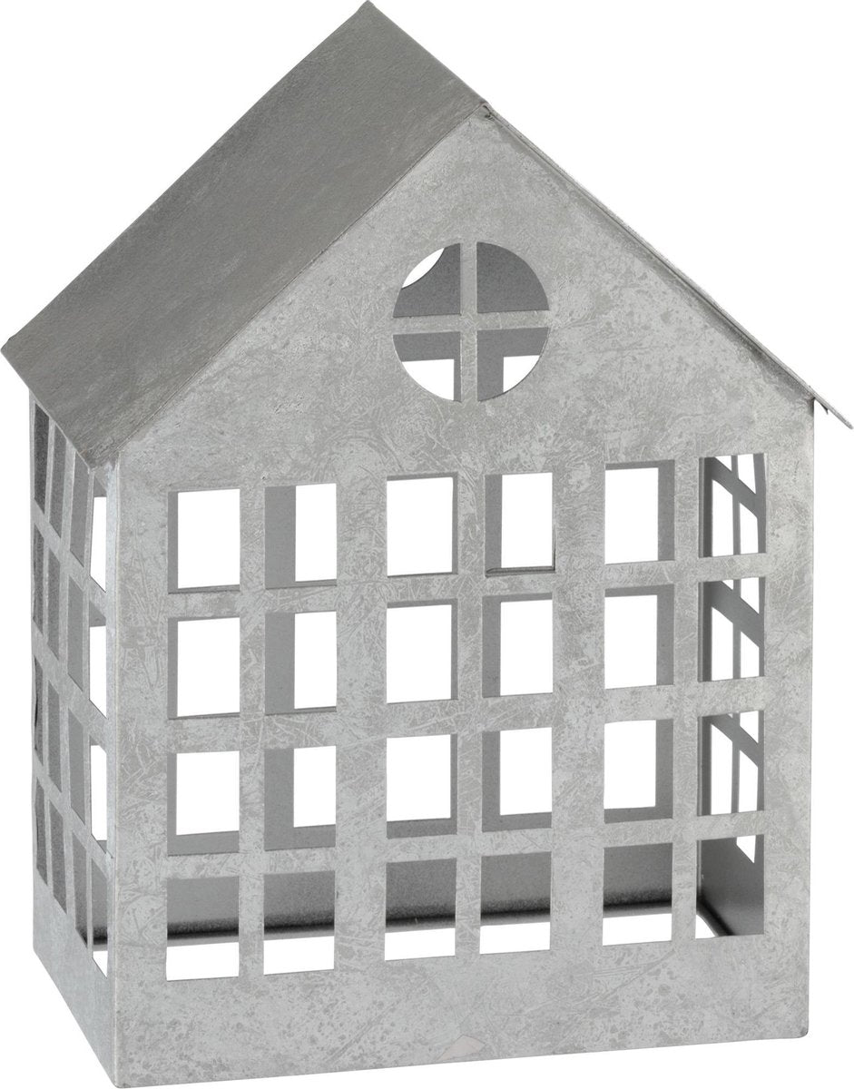 J-Line Kaarshouder Huis Delta Ijzer Zilver