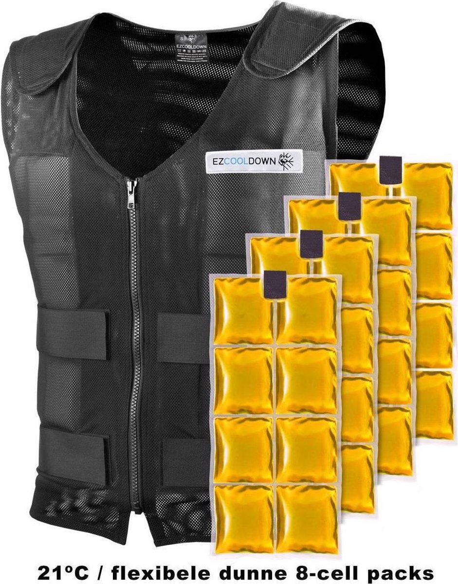 EZCooldown Compleet Performers PCM Koelvest - Maat: M - 21C - 8 Cell