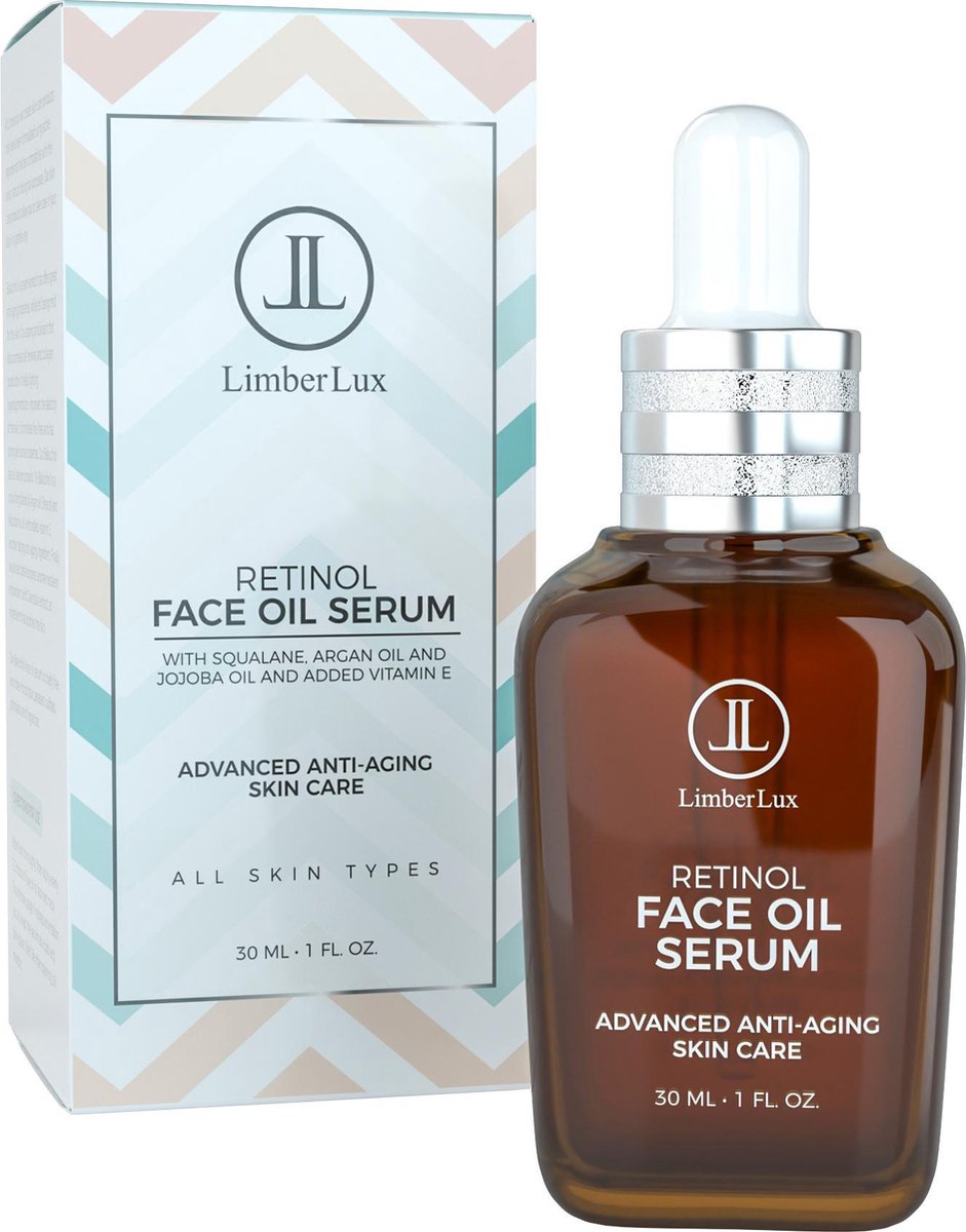 LimberLux Retinol Serum Face Oil met Arganolie