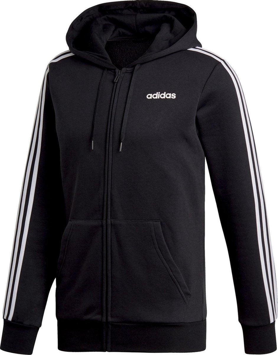 adidas Essentials 3S Fz Fl Heren Vest - Maat M