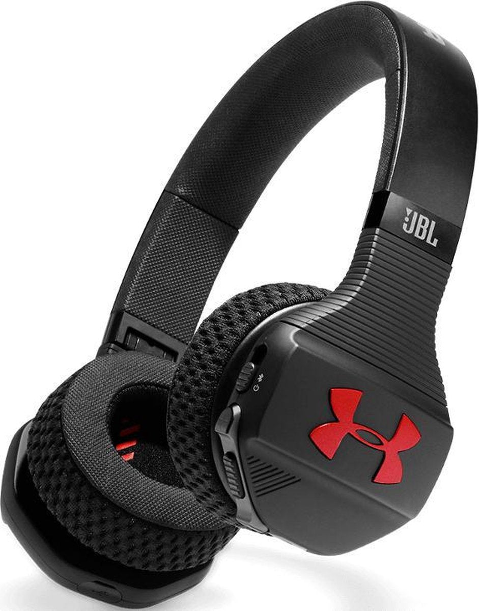 JBL Under Armour Sport Wireless Train Zwart met Rood - Sport koptelefoon