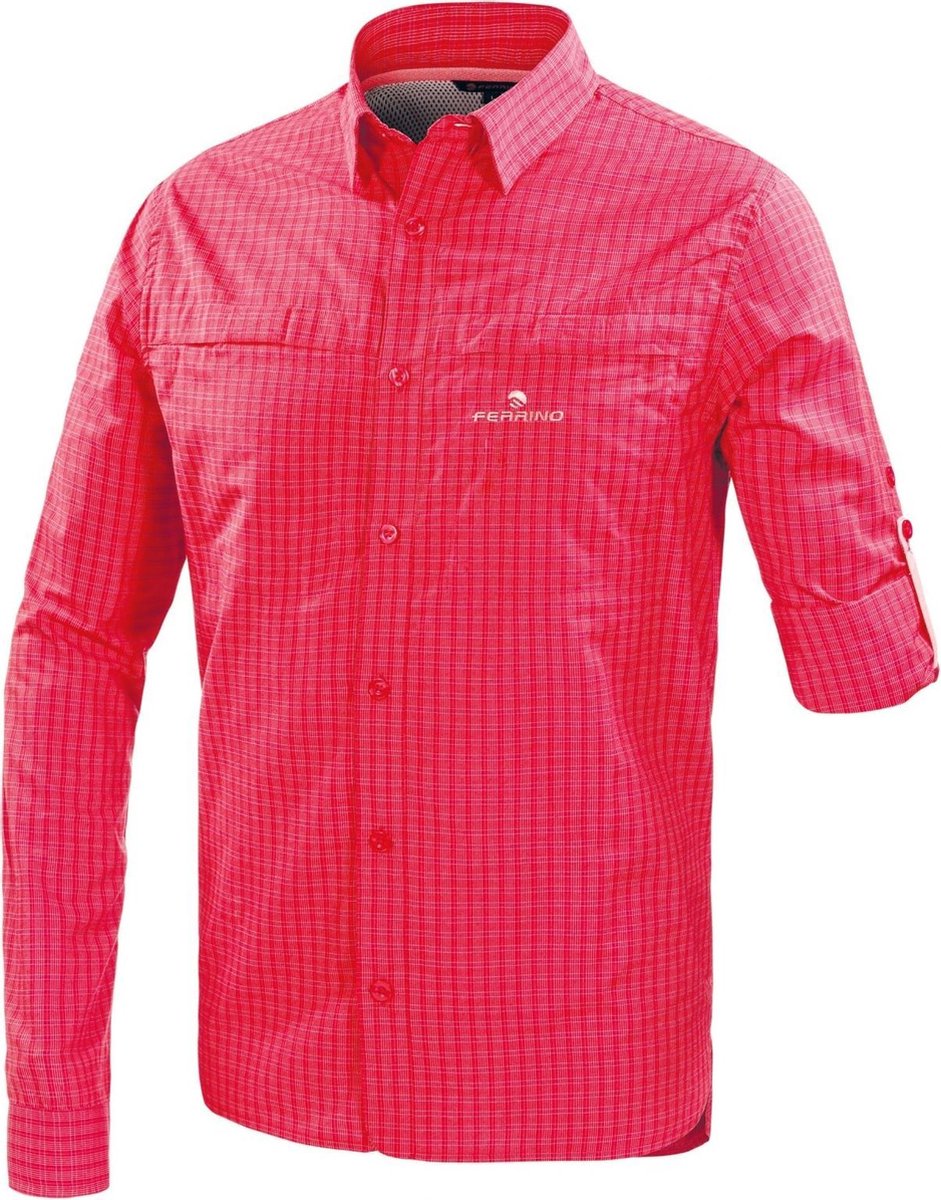 Ferrino Perinet L/s Heren Rood Maat L