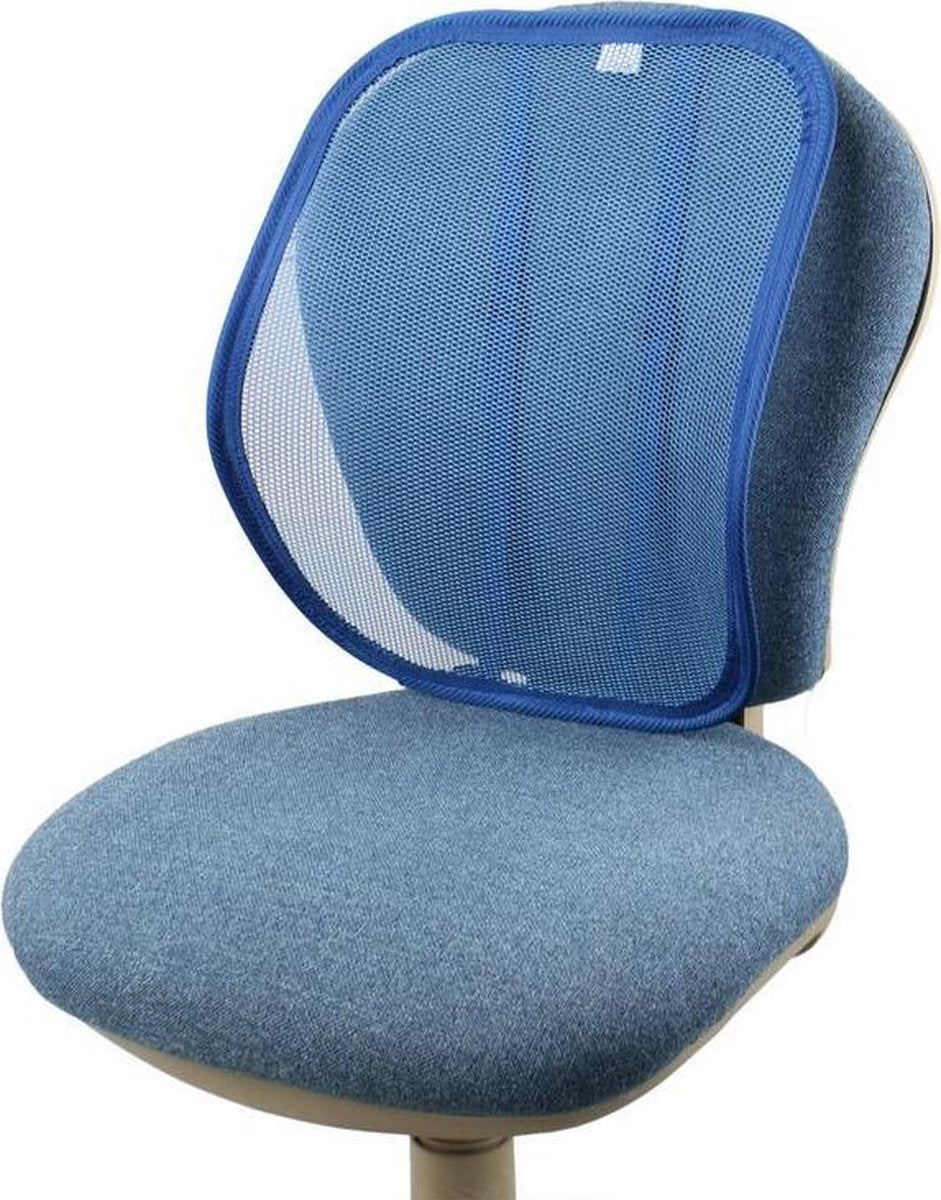 Blauwe rugsteun voor extra ondersteuning- ideaal bij langdurig zitten - Obbomed SM-7400N