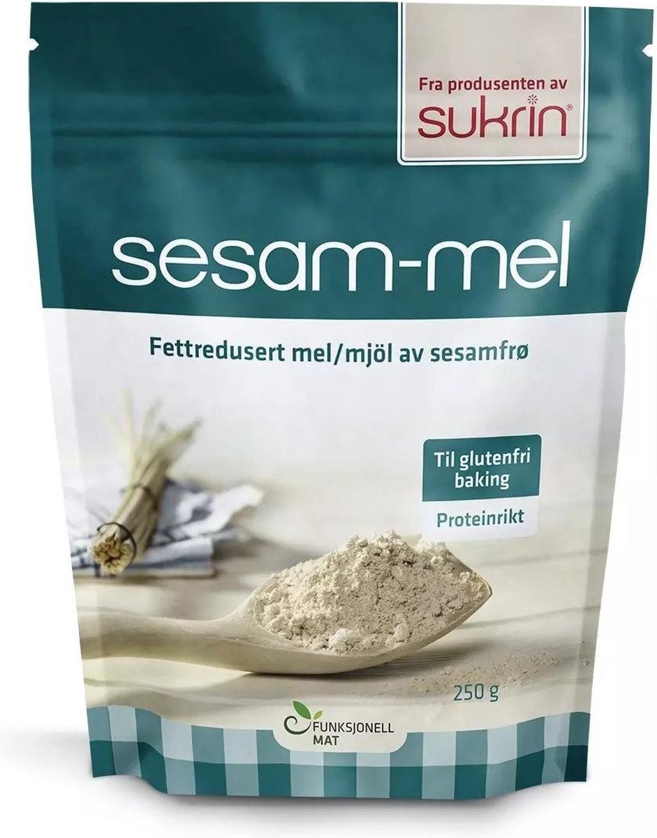 Sukrin Sesammeel (250g) - Glutenvrij en een verlaagd gehalte aan koolhydraten