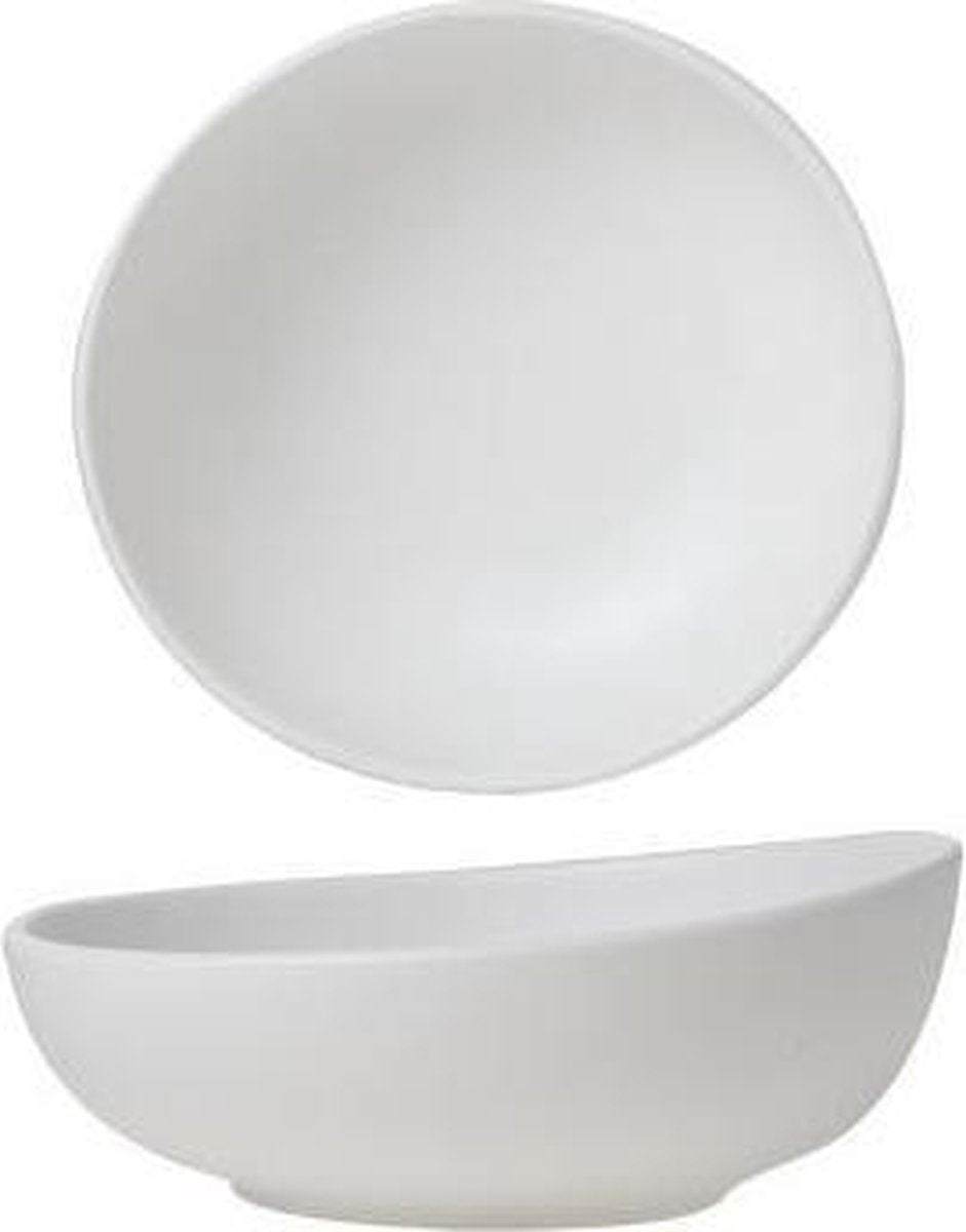 Mat White Kommetje D14cm