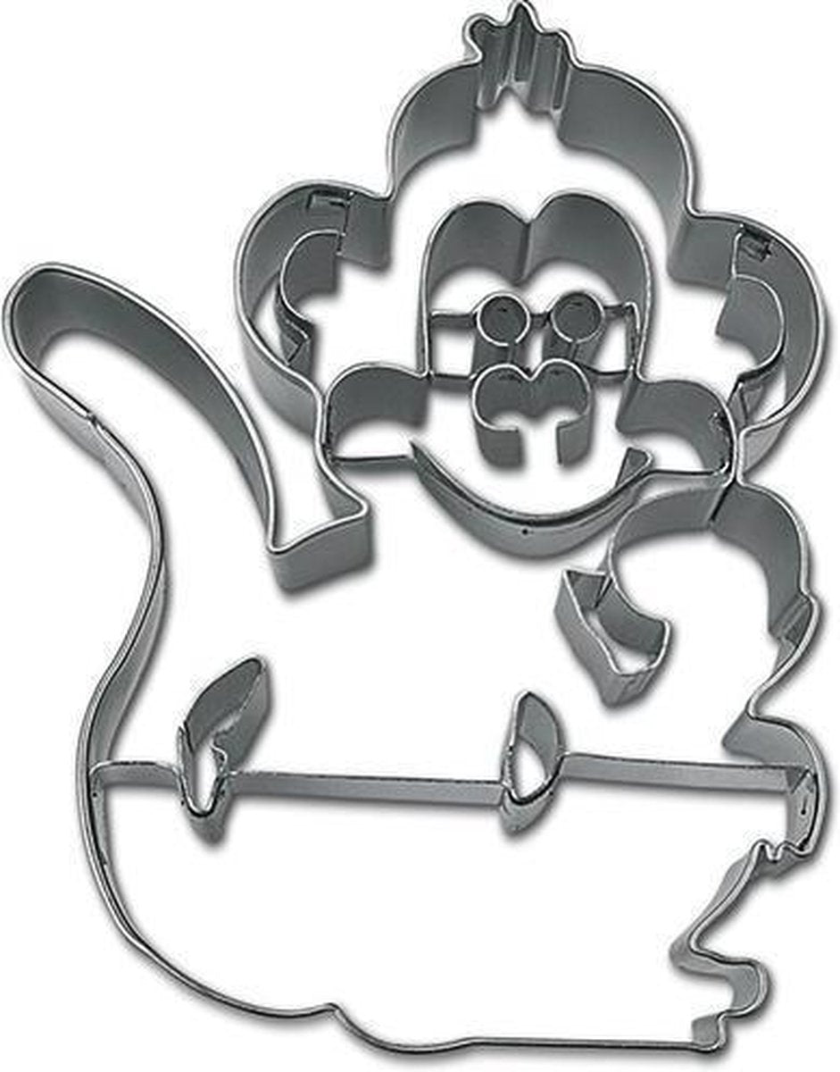 Uitsteker RVS - aap - 9.5cm - St�dter