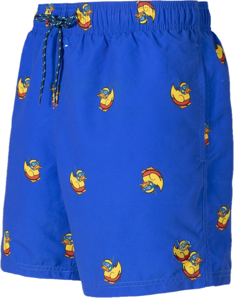 Leukezwembroeken.nl - Eendjes zwembroek blauw - heren zwembroek
