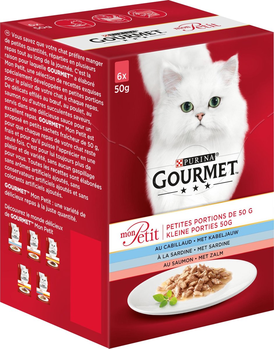 Gourmet Mon Petit - Kattenvoer Kabeljauw