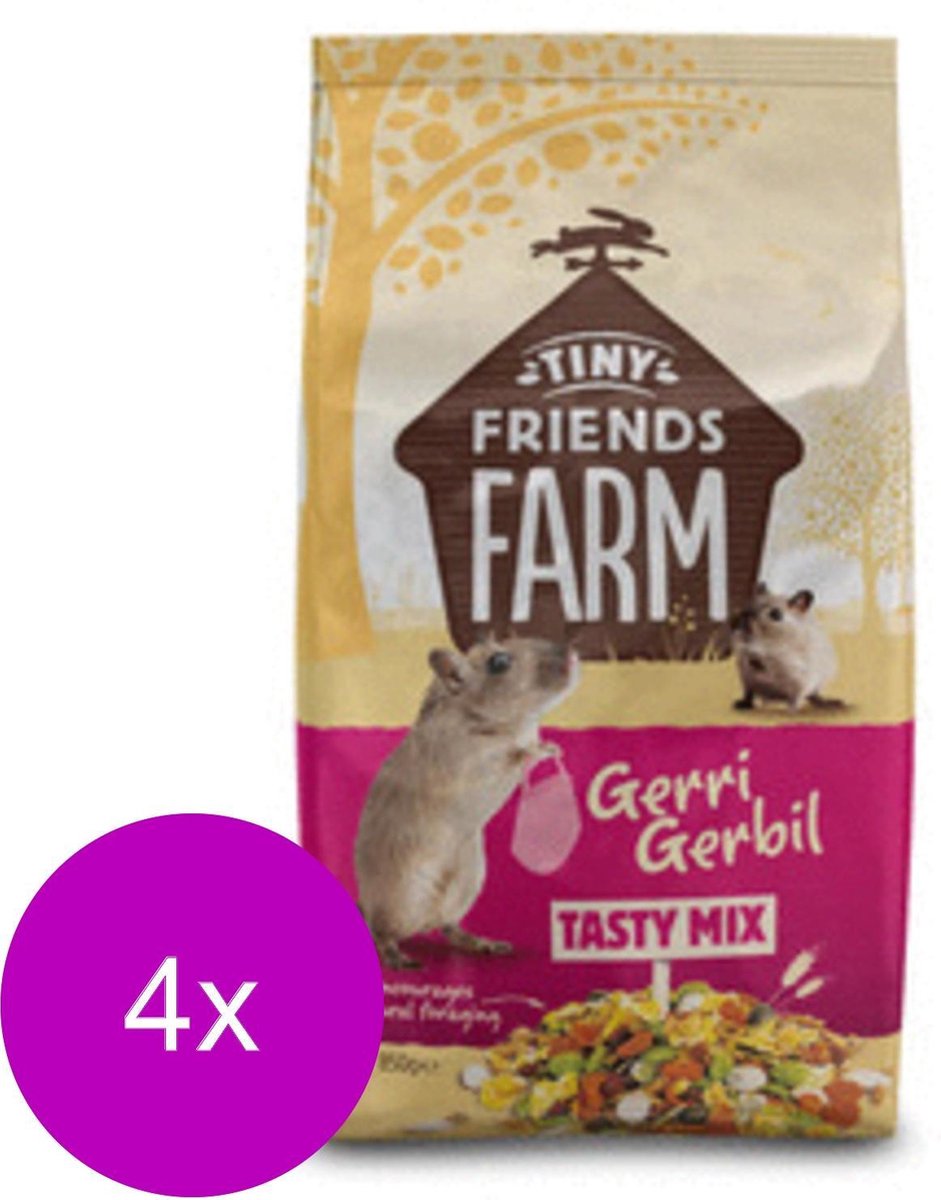 Supreme Gerri Gerbil - Gerbilvoer - 4 x 850 g