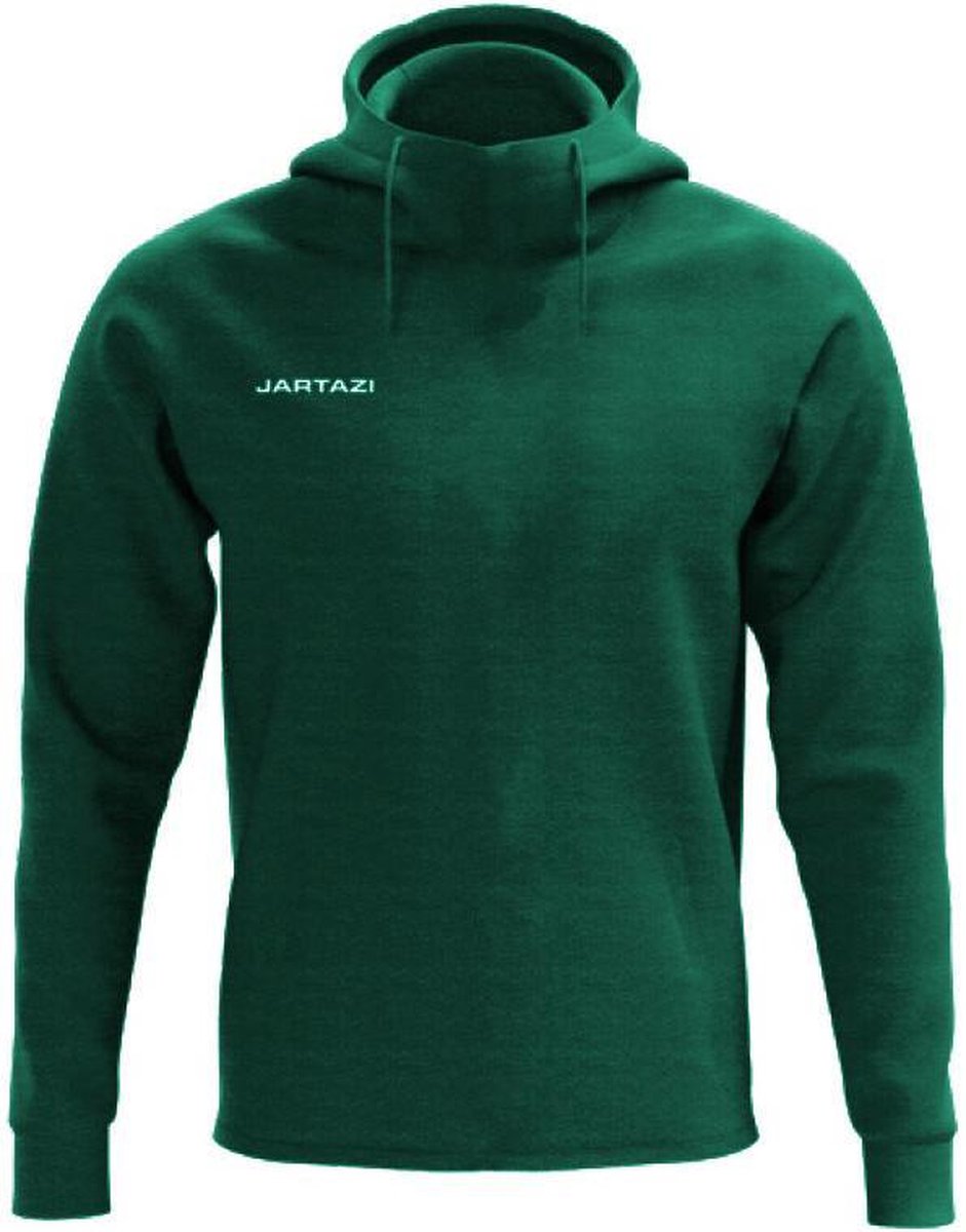 Jartazi Hoodie Premium Heren Polykatoen Bosgroen Maat Xxl