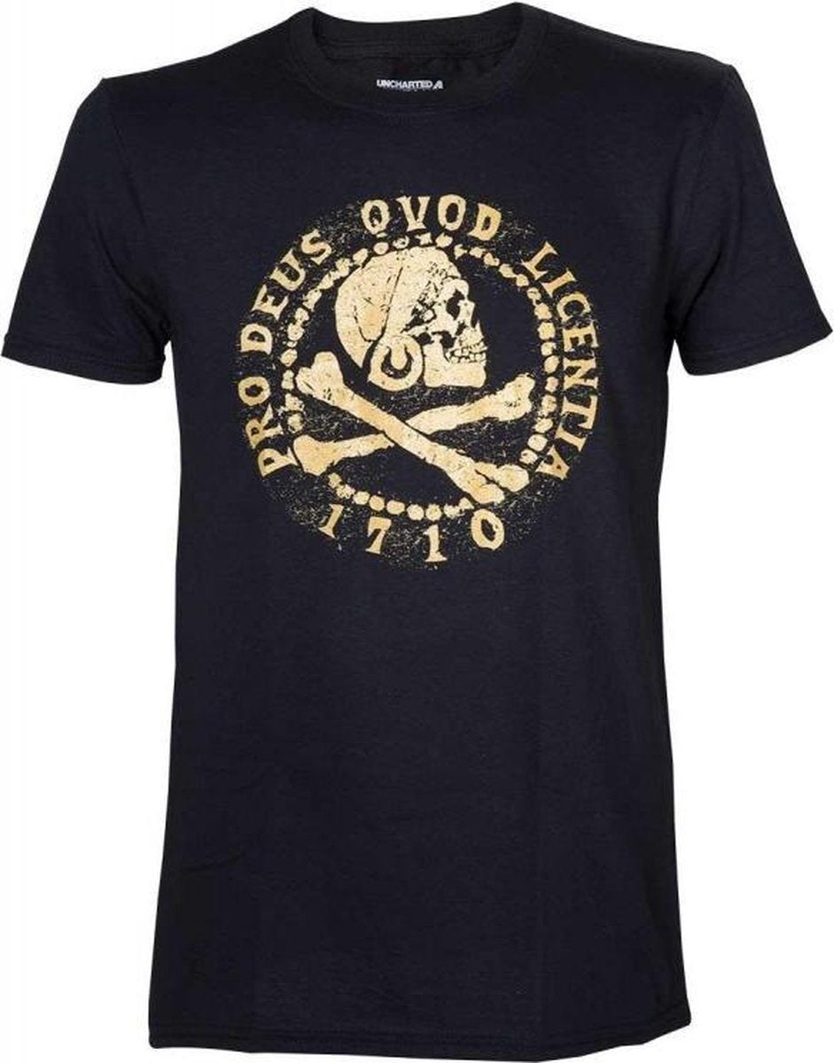 UNCHARTED 4 - T-Shirt Pro Deus Qvod Licentia (XXL)