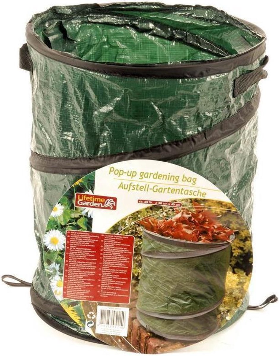 Opvouwbare Pop-Up tuinafvalzak 30 liter