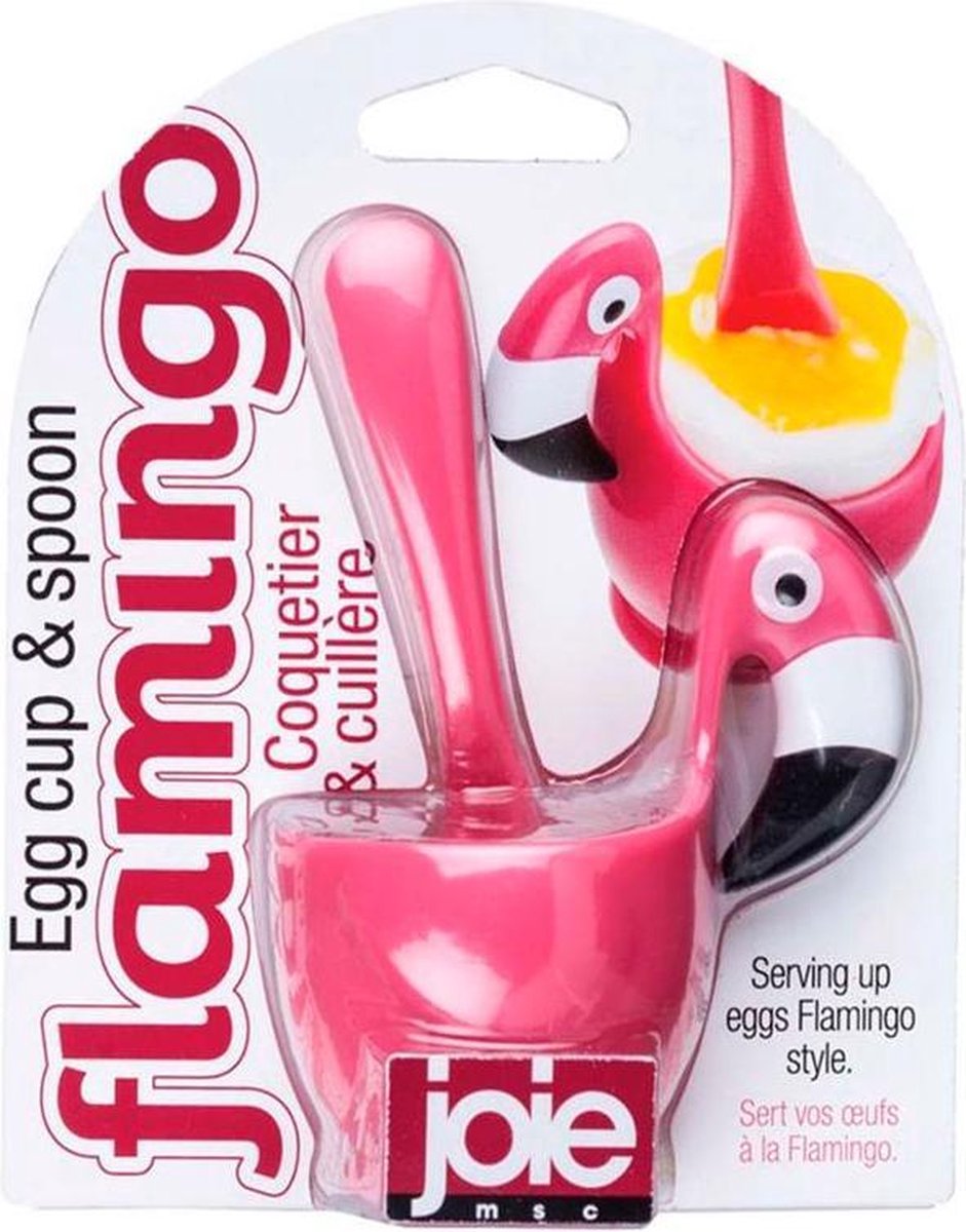 Joie Egg Cup with Spoon Flamenco