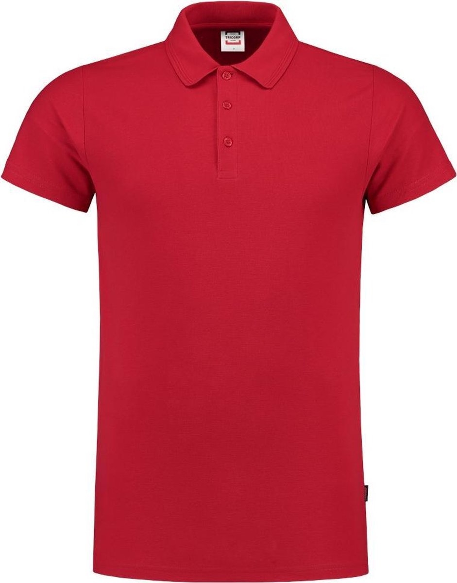 Tricorp Poloshirt Slim Fit  201005 Rood - Maat 5XL