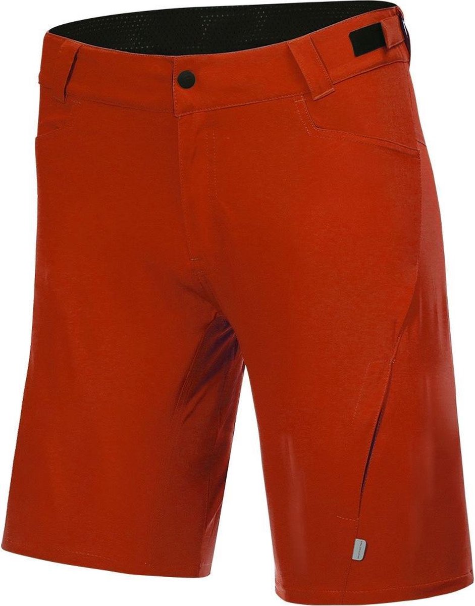 Protective Fietsbroek P-valley Heren Polyester Rood Maat M