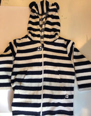 Woody - Jas unisex blauw-wit gestreept - 3m