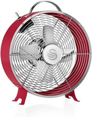 Swan Tafelventilator - 8 inch - Rood
