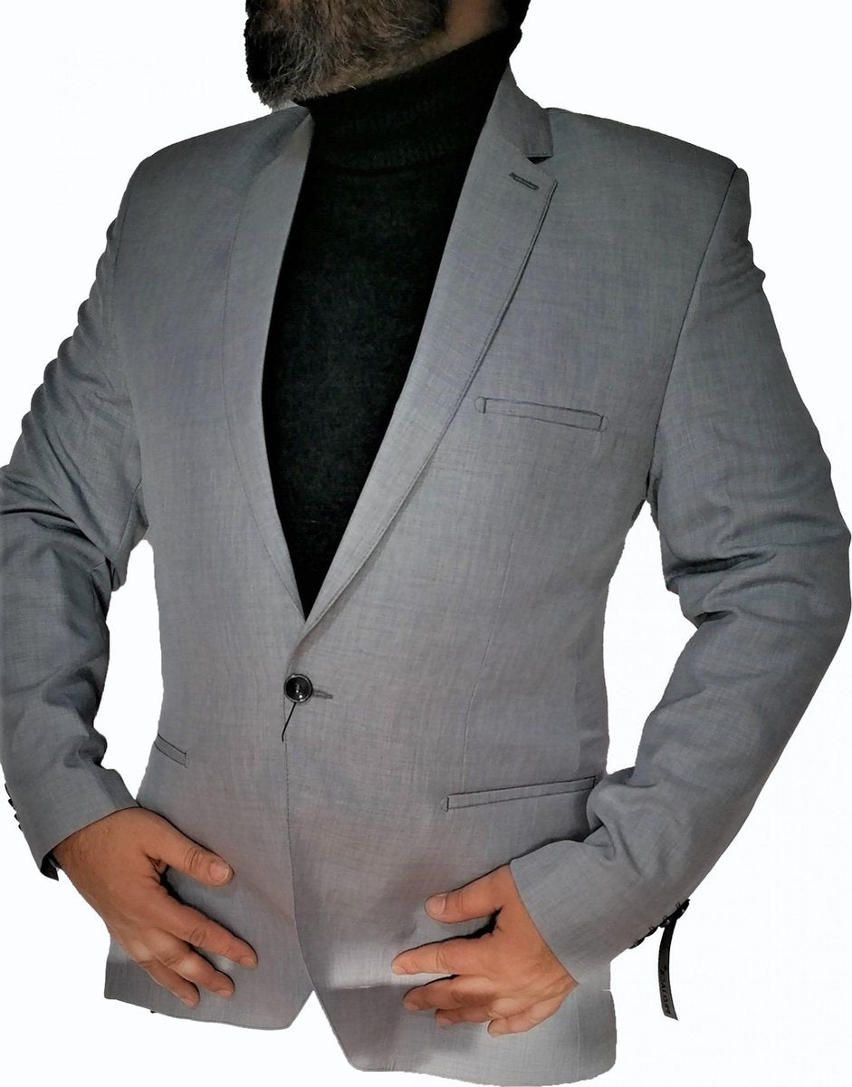 Blazer | colbert voor heren |grijs | maat 50 M