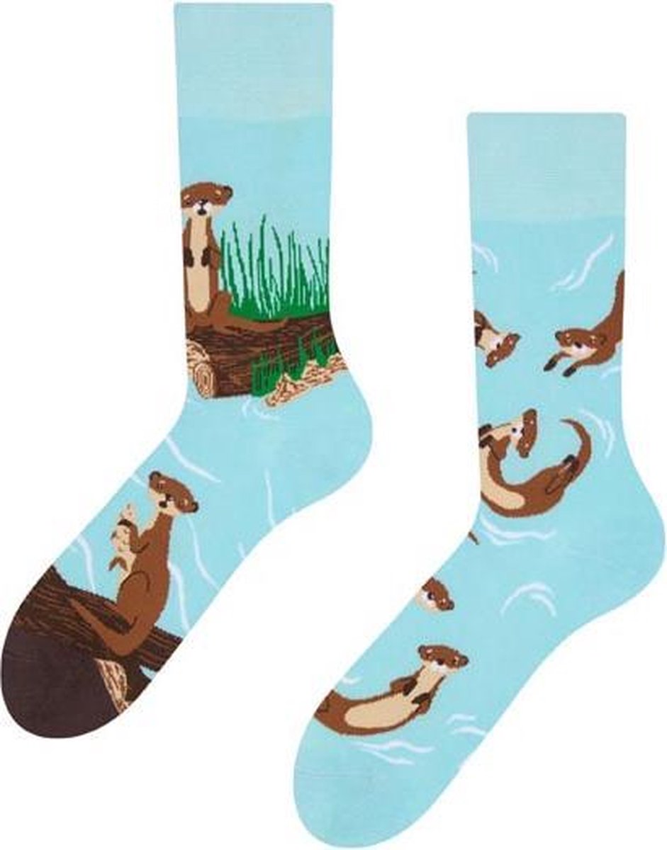 Good Mood Sokken - Otters - Unisex Maat 43-46