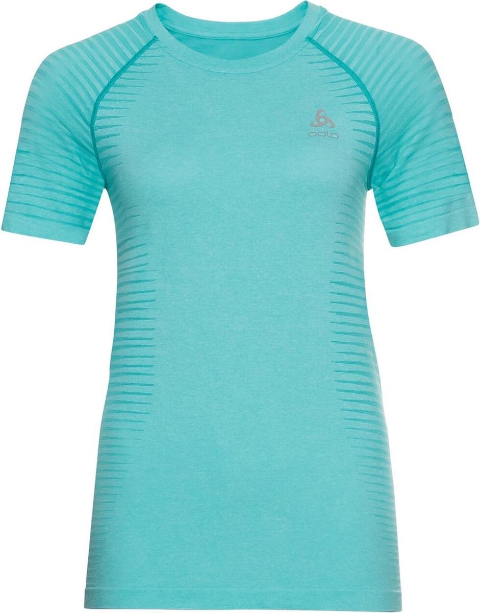 ODLO Essential Seamless Shirt Dames - groen - maat L