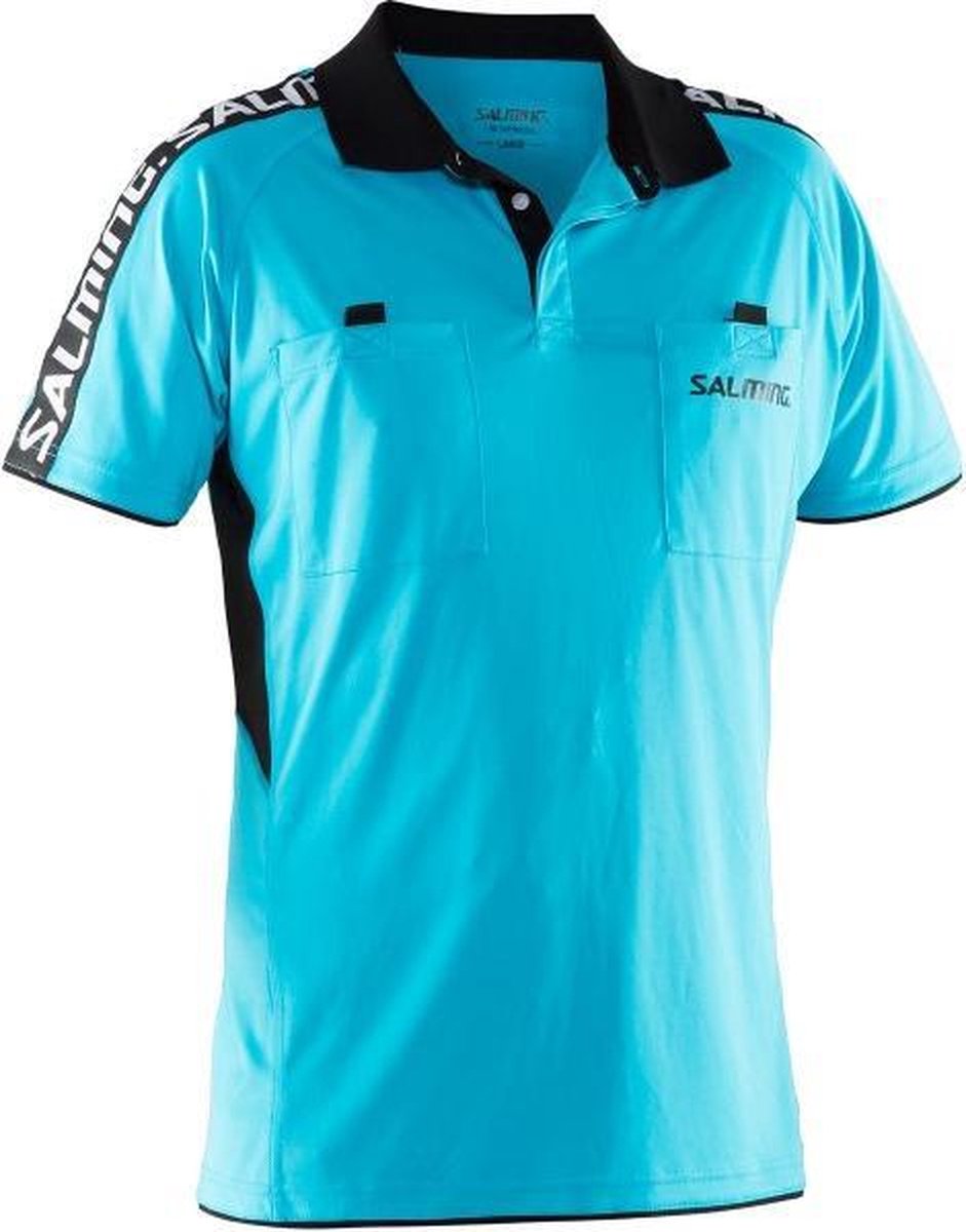 Salming Scheidsrechter Shirt - lichtblauw - maat XS