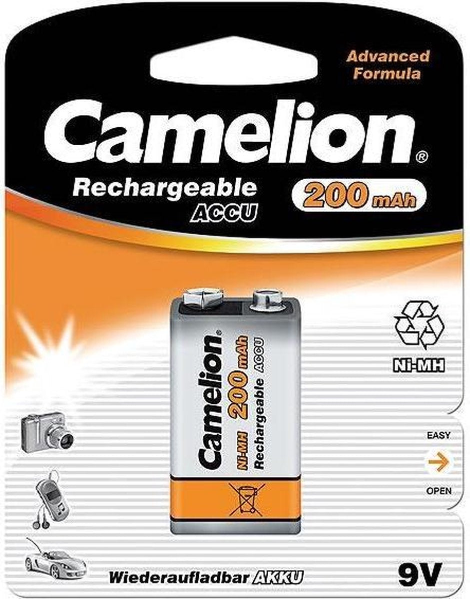 Camelion NH-9V200BP1 Rechargeable battery Nikkel-Metaalhydride (NiMH)