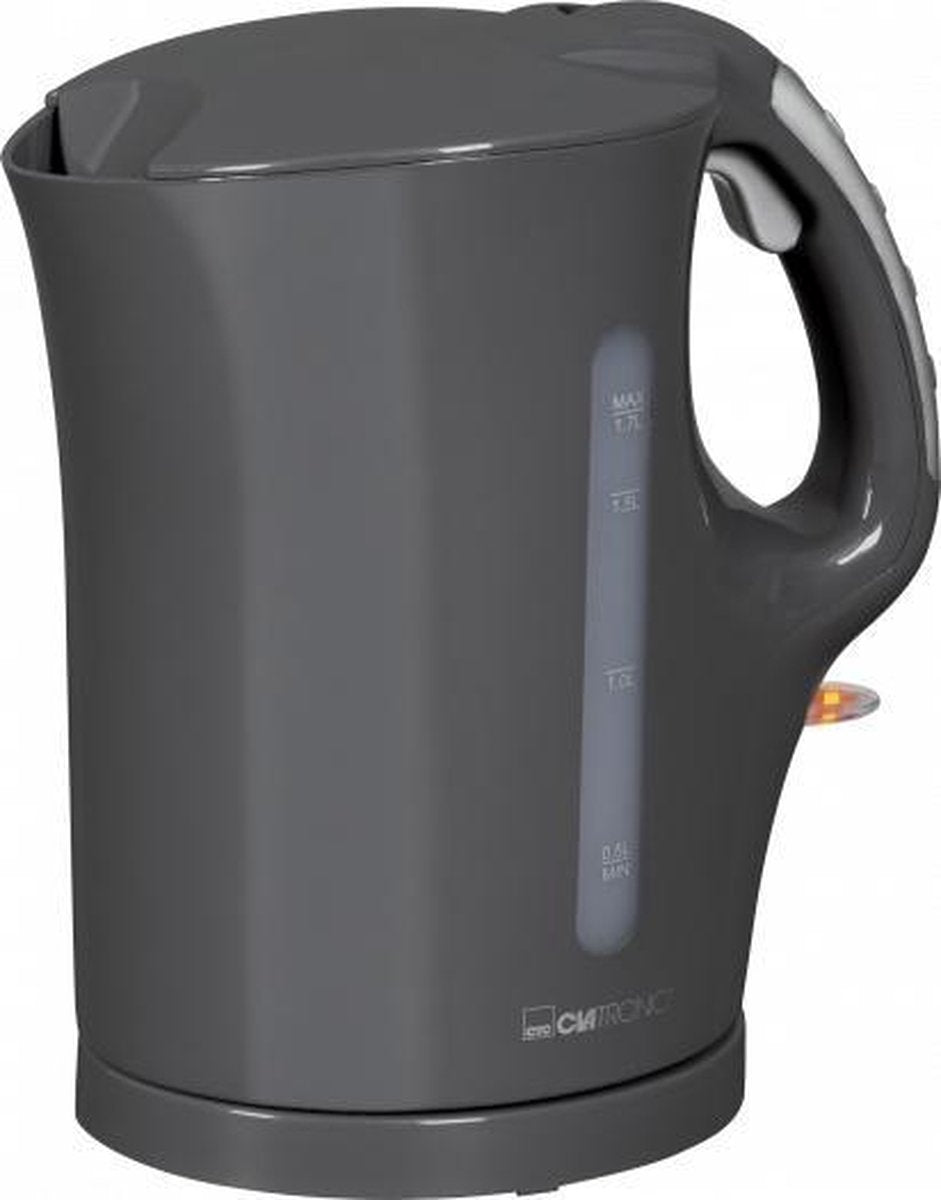 Clatronic WK3445 Waterkoker Snoerloos Grijs