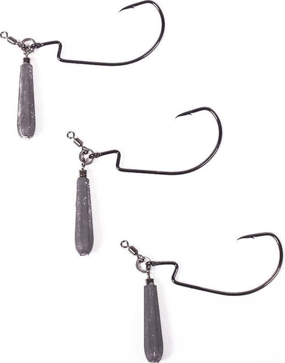 DLT Bottom Bouncer Jig - Haakmaat 3/0 - 7g - Zilver