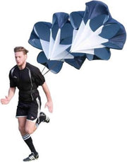 Precision Trainingsparachute Pro Dual Speed Chute 105 Cm Blauw/wit