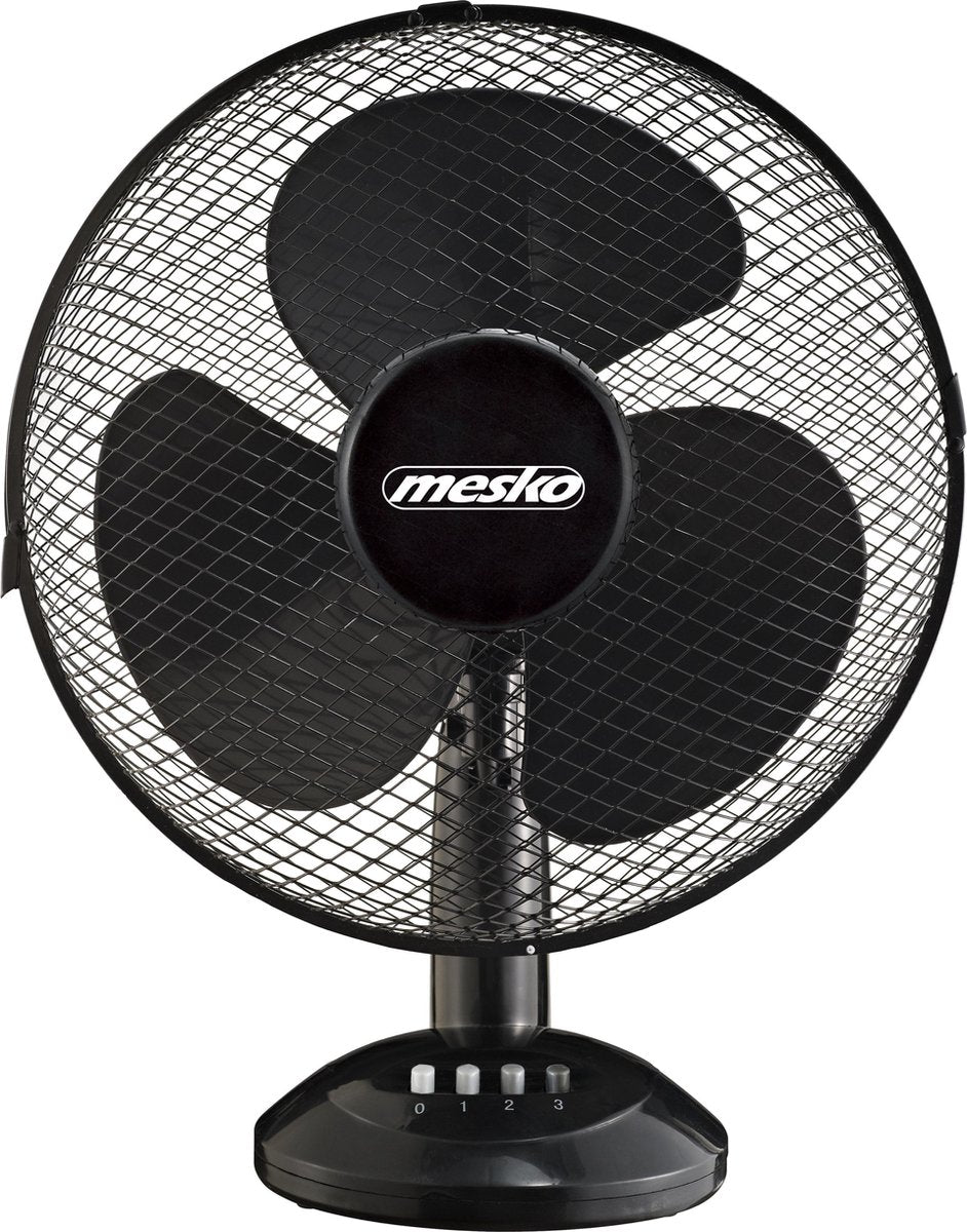 Mesko MS 7310 - Tafelventilator - zwart