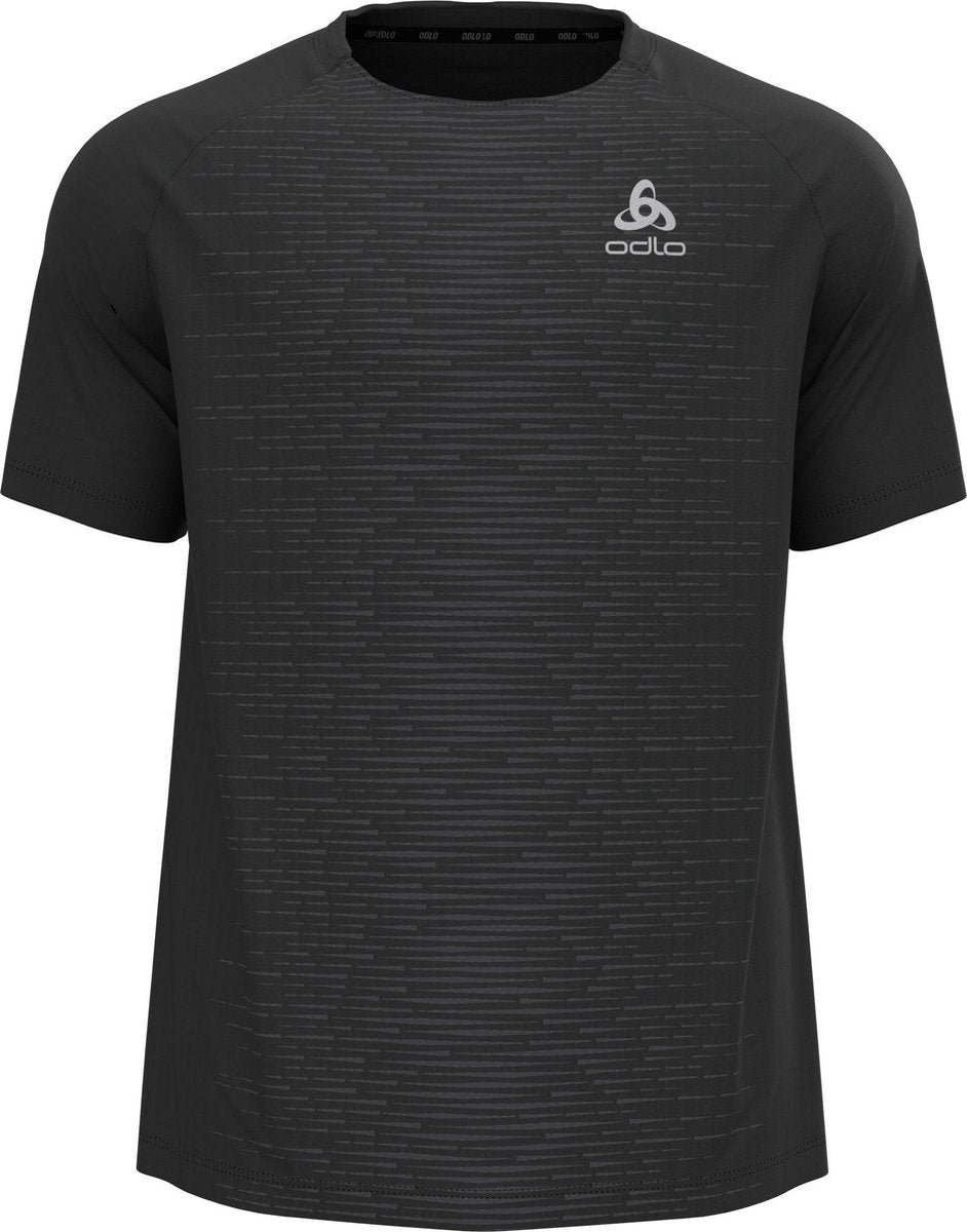 Odlo Essential Sportshirt - Maat L  - Mannen - zwart
