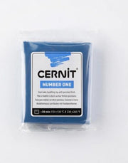 Boetseerklei - Cernit Number one 56g navy-blue - 6 stuk