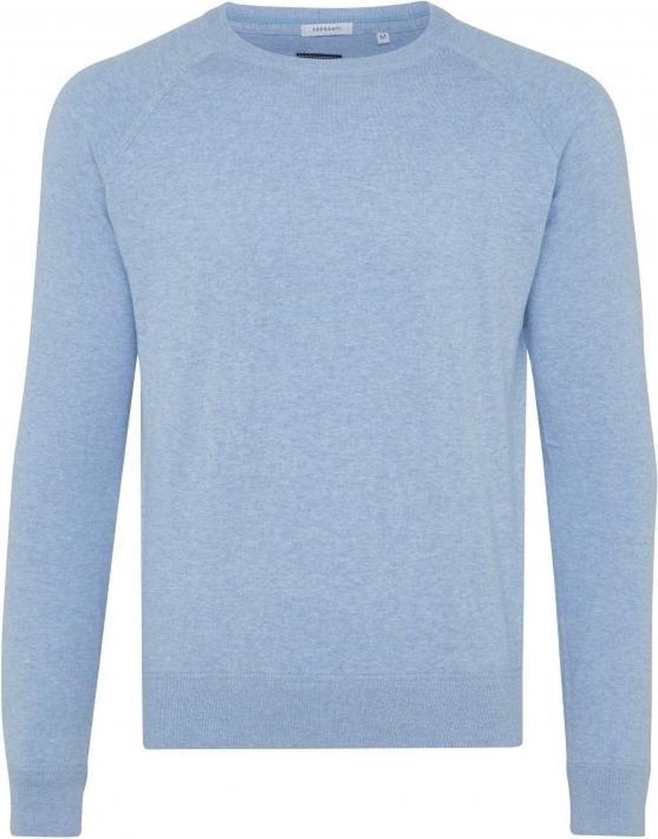 Tresanti Heren Pullover Ronde Hals Lichtblauw Regular Fit - XL
