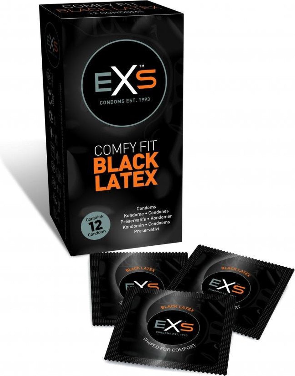 EXS Black Fantasy Condooms 12 stuks