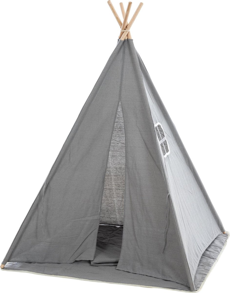 Kindertent - Speeltent - Speelgoed - Grijs