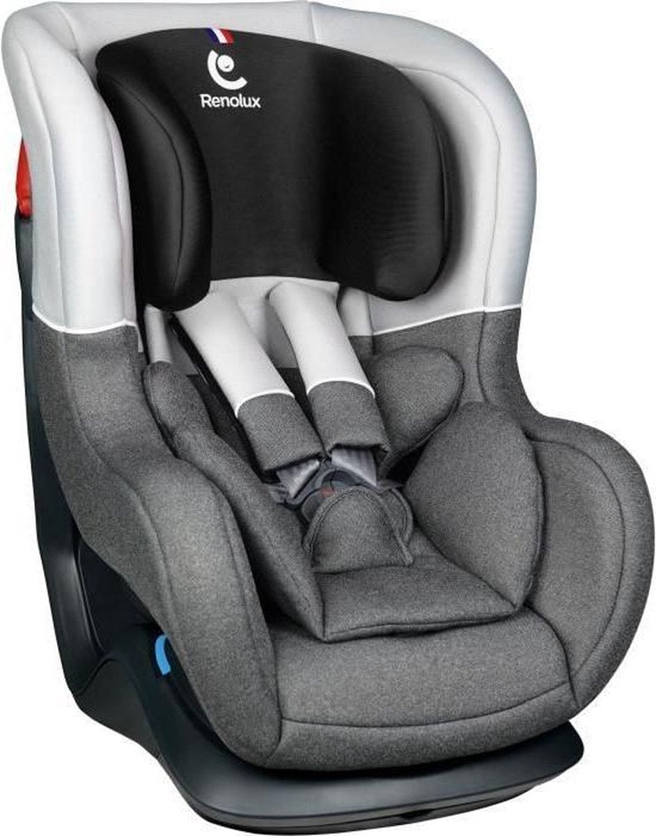RENOLUX Nieuwe austin Smart - autostoel met meerdere posities - groep 0 + / 1 - zwart
