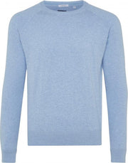Tresanti Heren Pullover Ronde Hals Lichtblauw Regular Fit - XXL