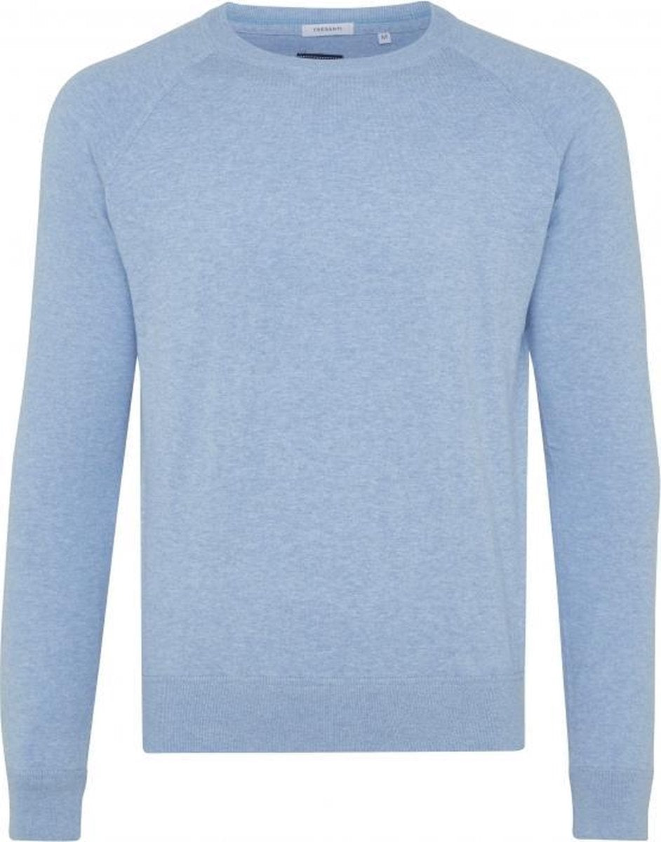 Tresanti Heren Pullover Ronde Hals Lichtblauw Regular Fit - XXL