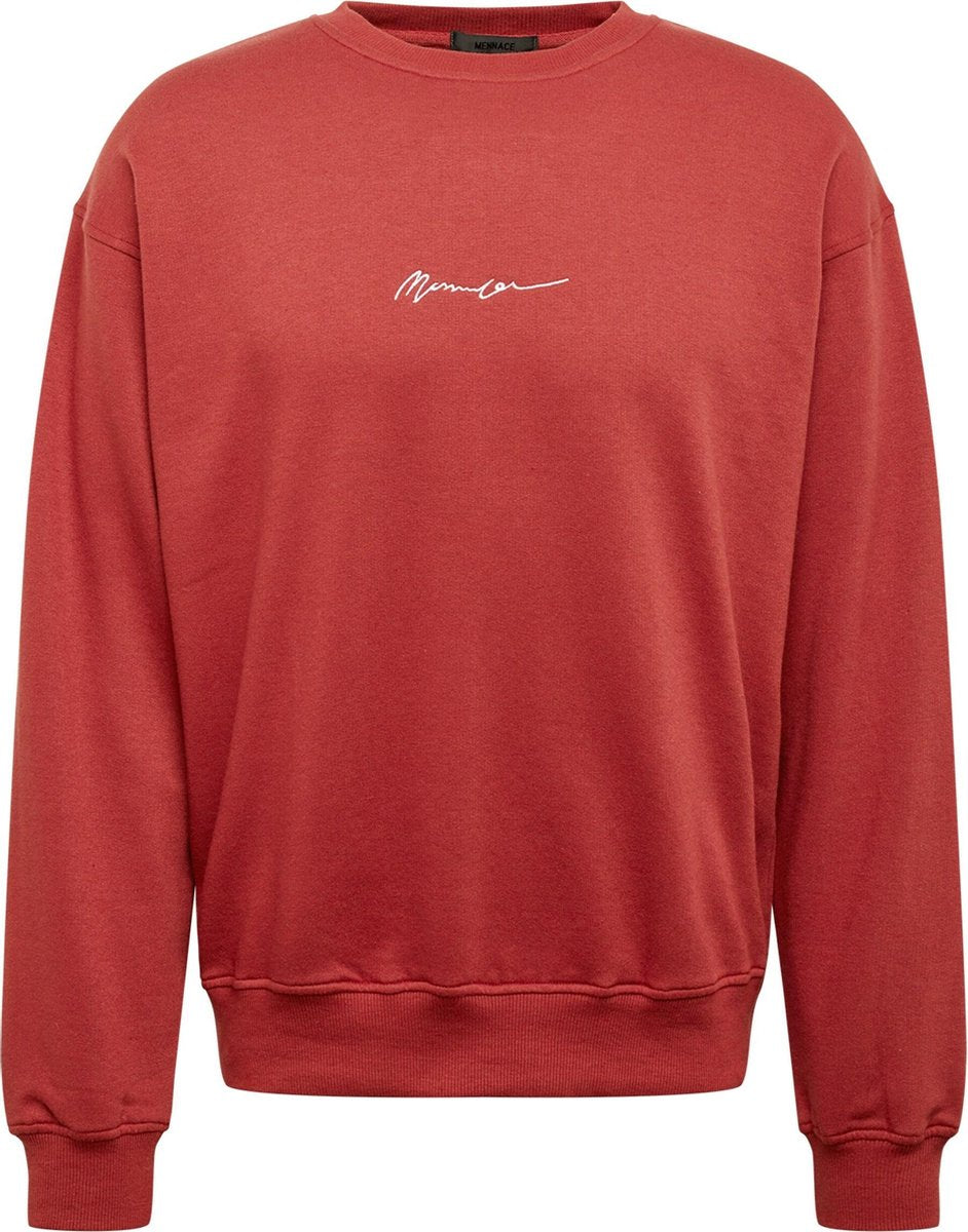 Mennace sweatshirt Wit-L